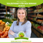 Teilzeitkraft für den Verkauf (m/w/d)